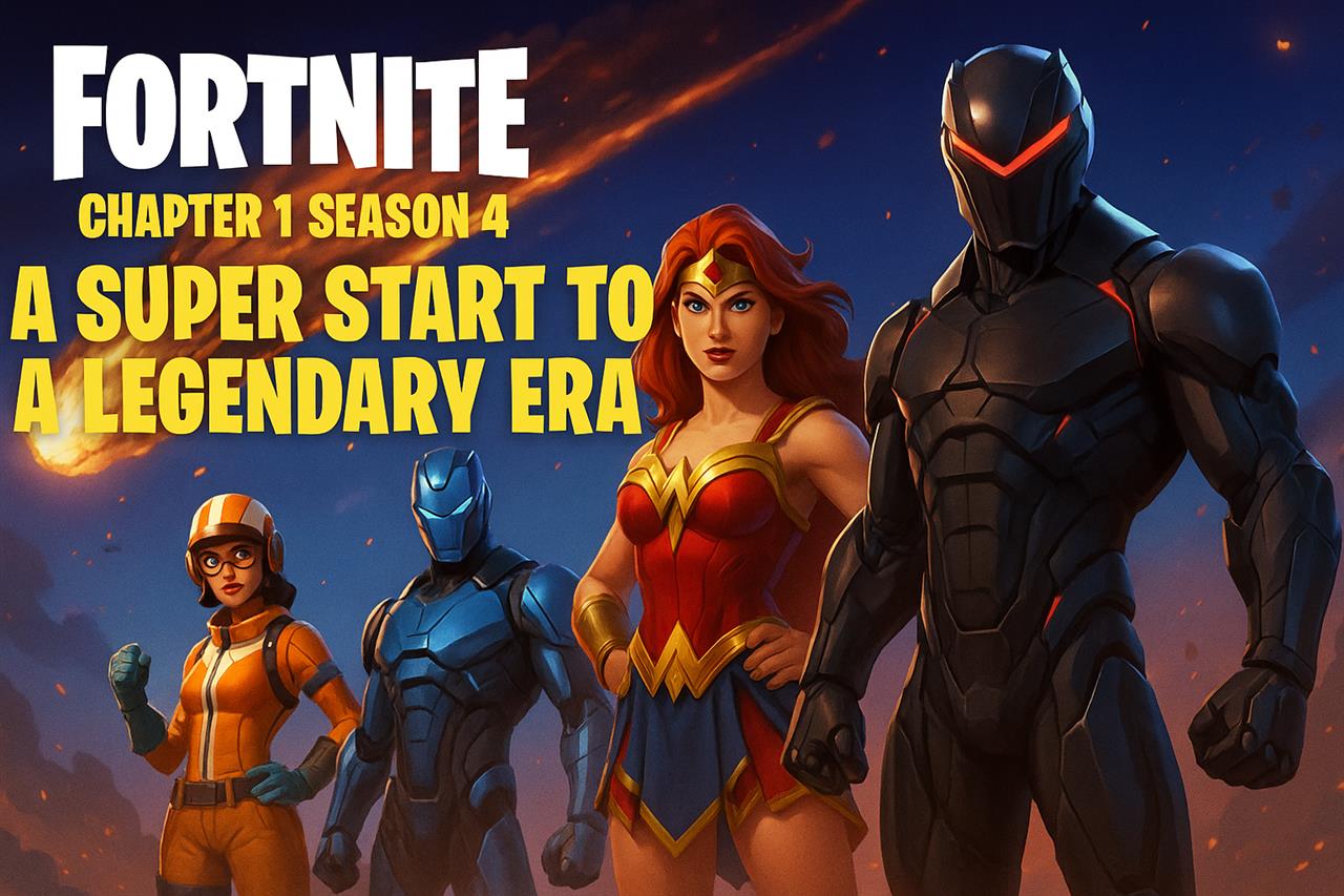 Fortnite chapter 1 season 4 - a super start to a legendary era