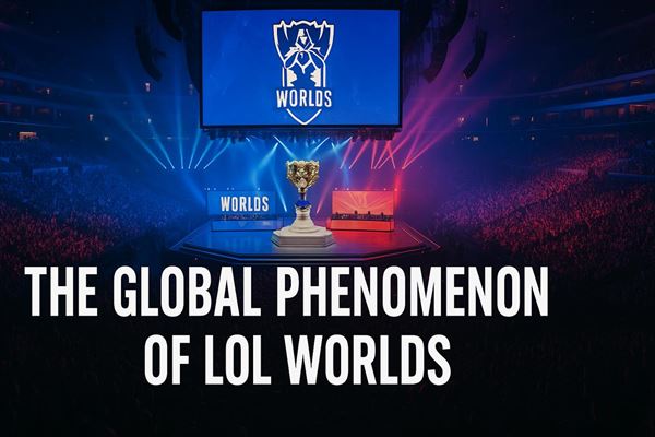 The global phenomenon of lol worlds